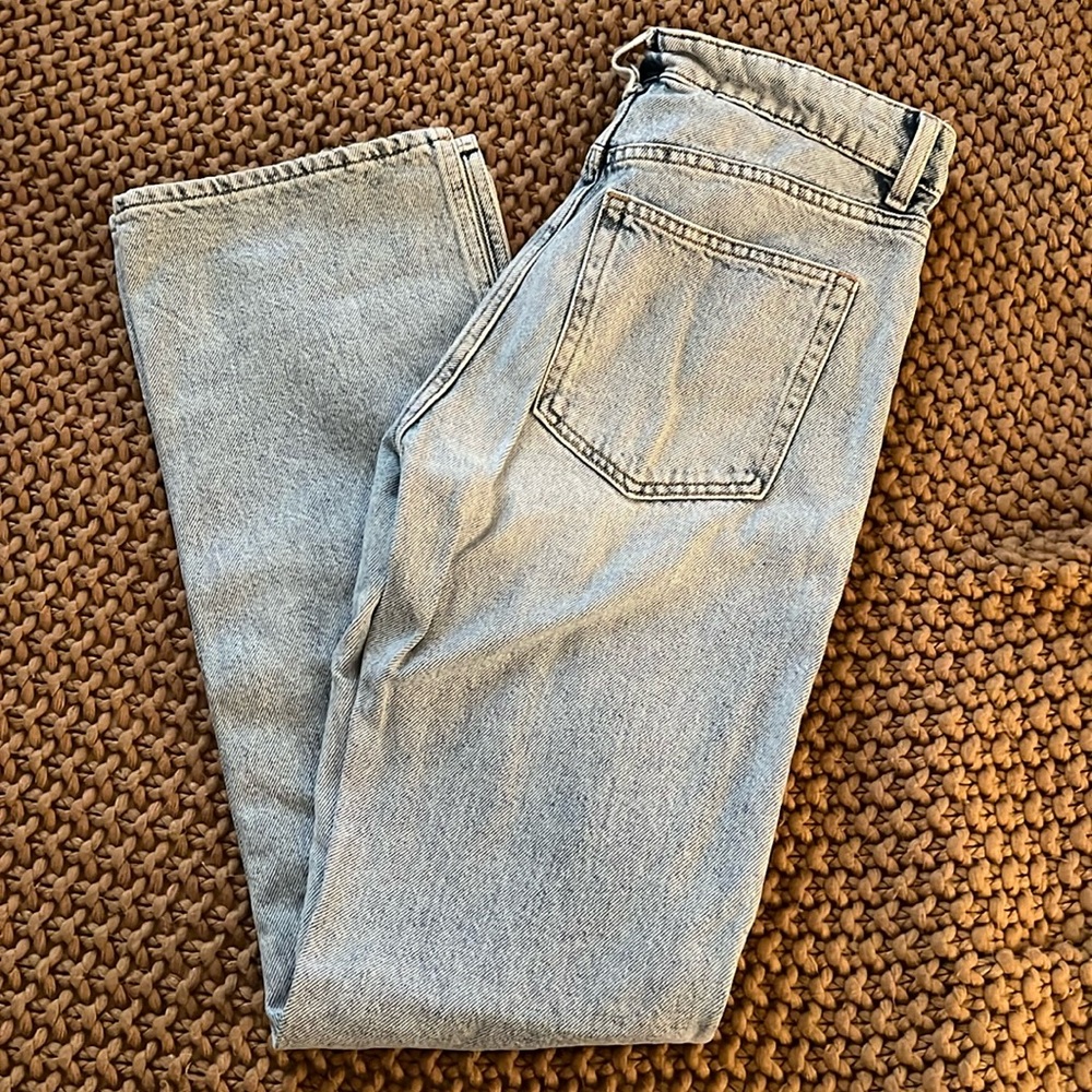 H&M Jean with slit - worn size 4